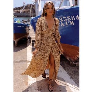 Billabong - Nine loves wrap maxi dress